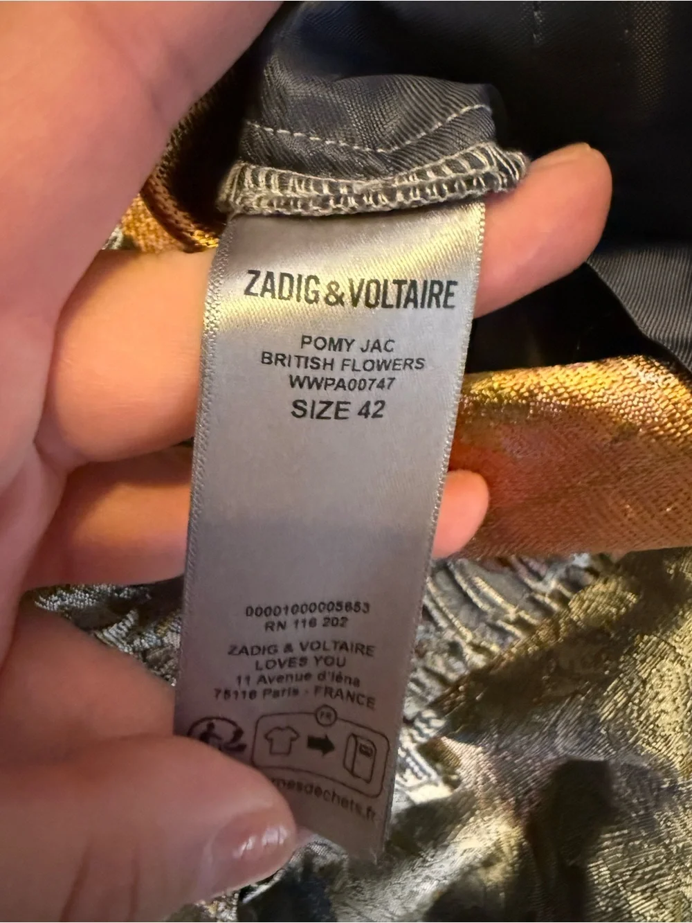 Zadig & Voltaire trailing blooms